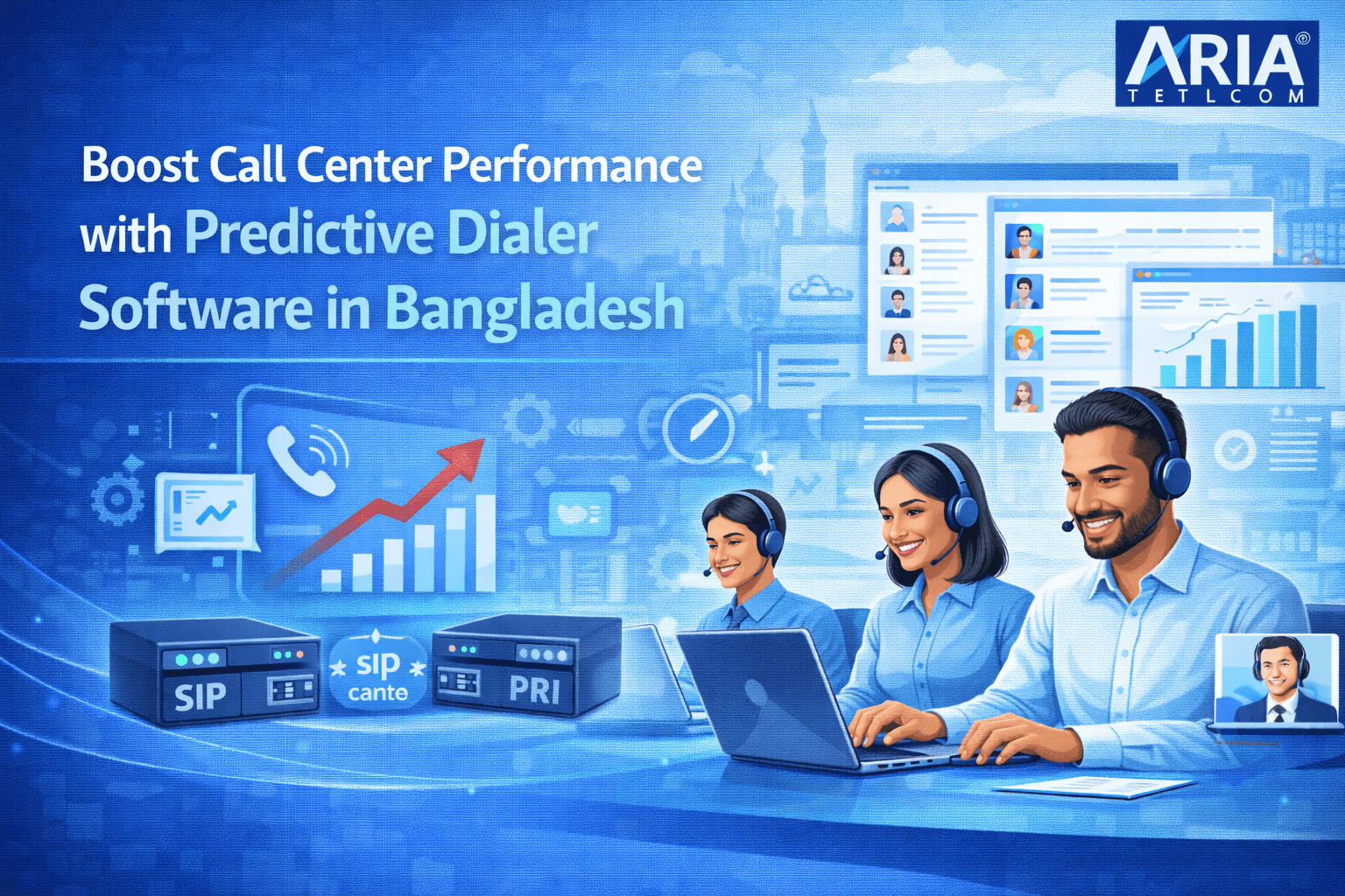 Boost Call Center Performance with Predictive Dialer Software in Bangladesh